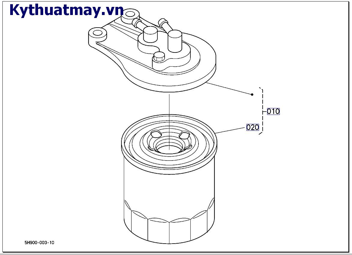 Của bộ lọc nhiên liệu ( những bộ phận cấu thành)